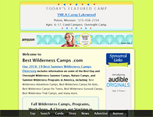 Tablet Screenshot of bestwildernesscamps.com